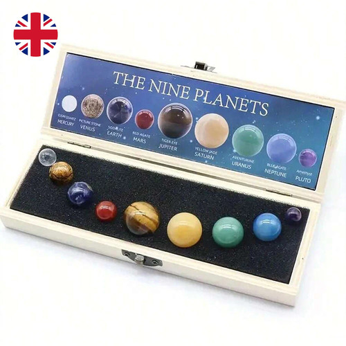 Solar system natural crystal - system,