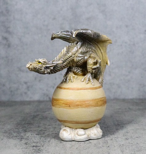 Statuina drago sabbia marrone - statuina,