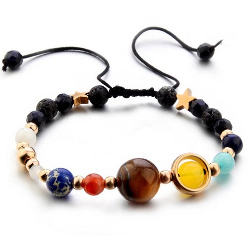 Bracciale intrecciato universo - intrecciato,