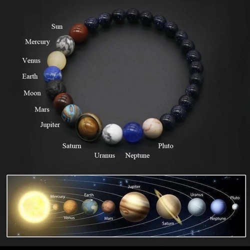Bracciale chakra pianeti - bracciale,