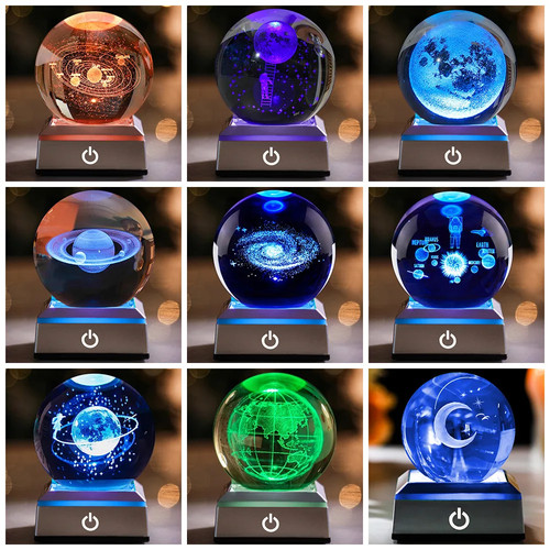 Crystal ball night lights - ball,
