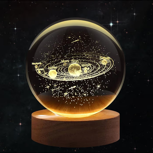 Lampada sfera cristallo - sfera, di