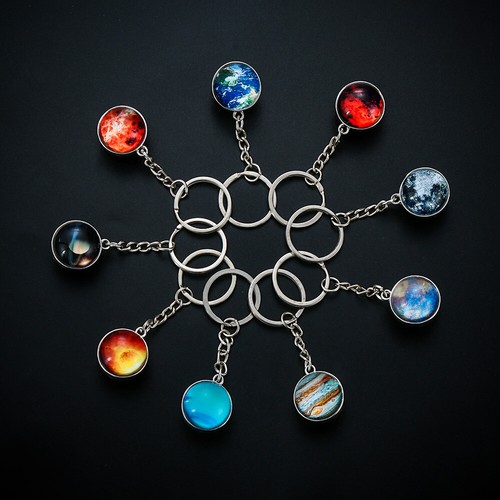 Portachiavi sfera vetro