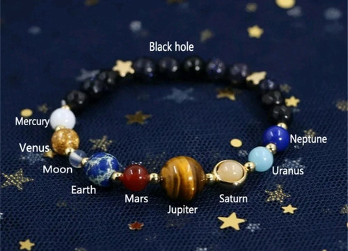 Bracciale perle pietre