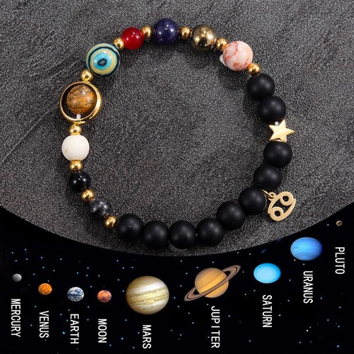 Bracciale perline sistema - bracciale,