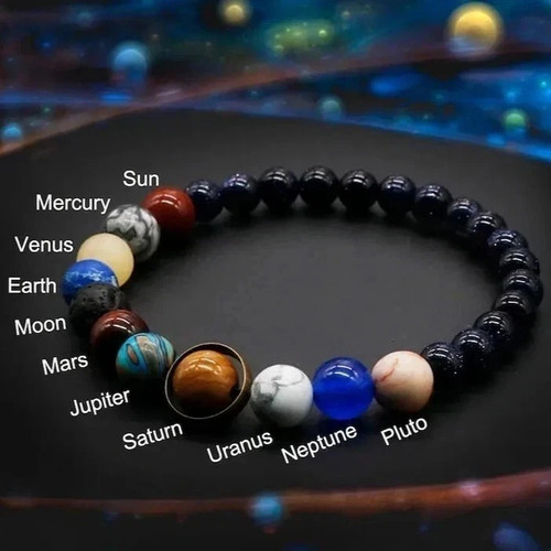 Bracciale sistema solare - solare, nove